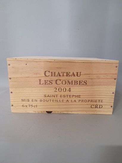 6 blles Ch. LES COMBES Saint-Estèphe 200...