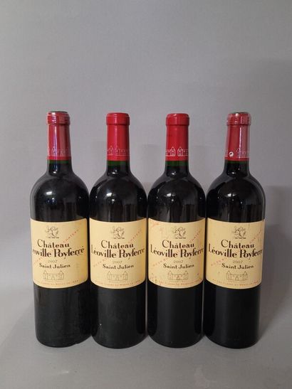 4 blles Ch. LEOVILLE POYFERRE Saint-Julien...