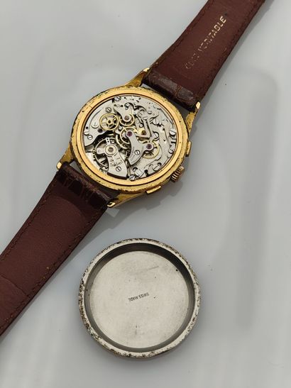 HEURLUX CHRONOGRAPHE SUISSE VERS 1950
Montre...