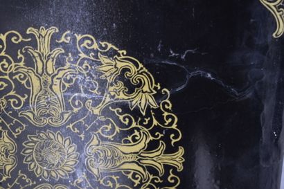 CHINE, fin XIXe début XXe - Paravent six...