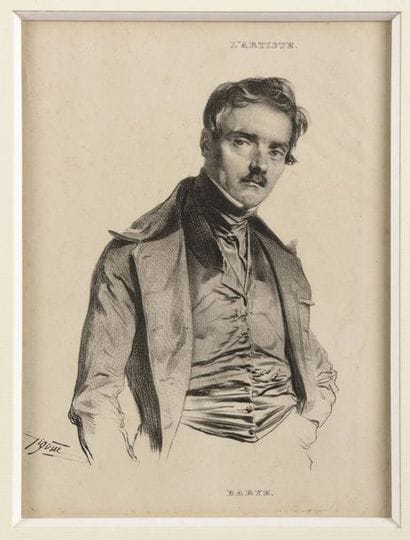 Jean-François GIGOUX (1806 – 1894) Portrait...