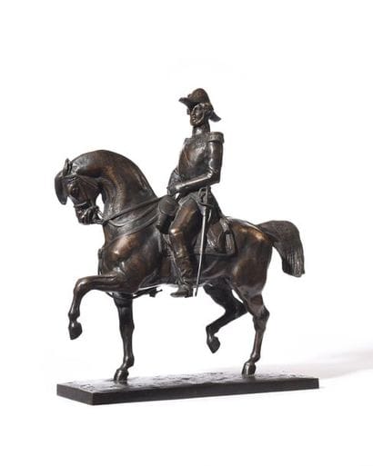 Le Duc d'Orléans Épreuve en bronze patiné,...