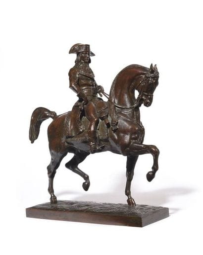 Le général Bonaparte Épreuve en bronze patiné,...