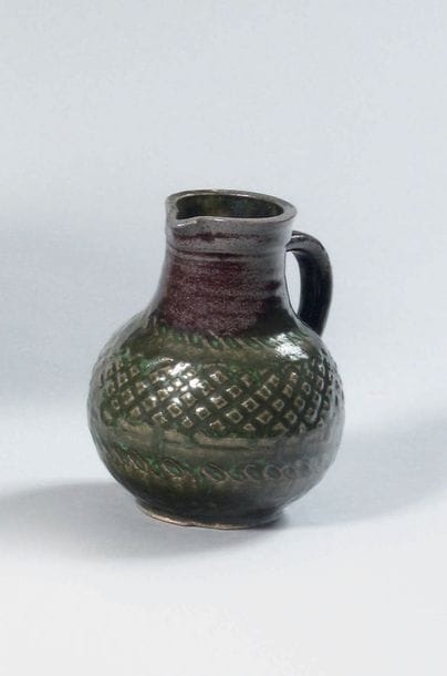 ÉMILE LENOBLE (1876-1940) Petit pichet en...