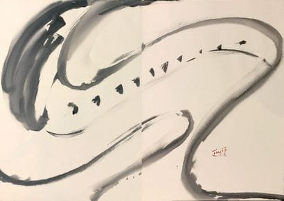 T’ANG HAYWEN (1927-1991) Sans titre, 1990...