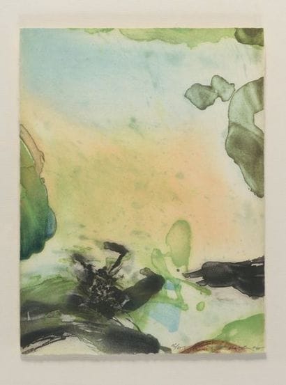 ZAO WOU-KI (1921-2013) Sans titre, 1975 Eau-forte...
