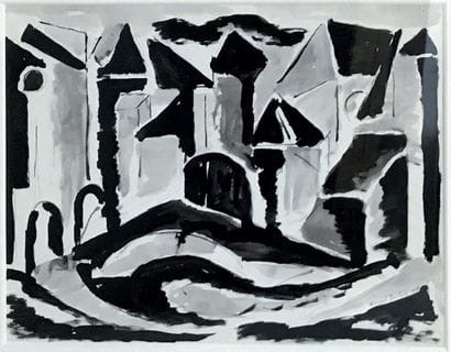 MARCEL BURTIN (1902-1979) Composition Encre...