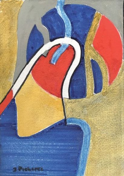 JAMES PICHETTE (1920-1996) Sans titre Gouache...