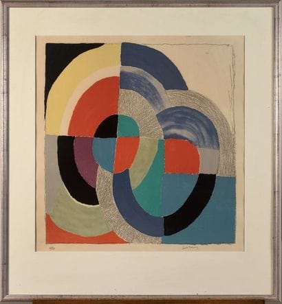 SONIA DELAUNAY (1885 – 1979) Pâques Russes,...