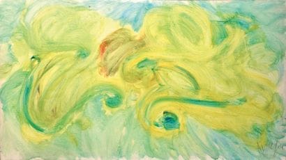 JEAN MESSAGIER (1920-1999) Sans titre Huile...