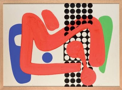 XAVIER ZEVACO (1925-2004) Sans titre Acrylique...