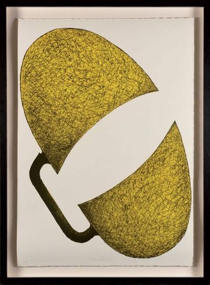 KLAUS RINKE (Né en 1939) Sans titre Lithographie...