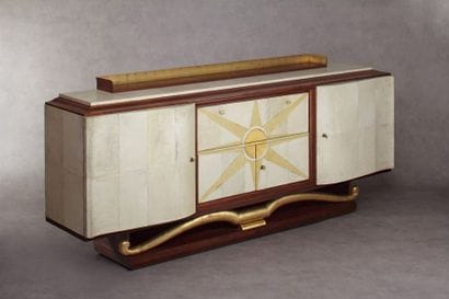 TRAVAIL DE STYLE ART DECO Grand buffet à...