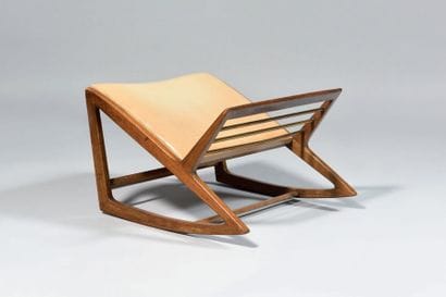 GIO PONTI (1891-1979), attribué à Repose-pied...