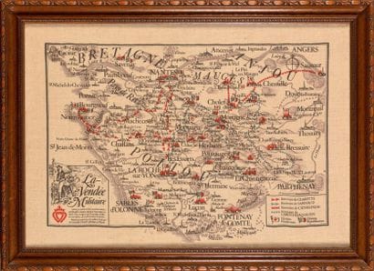 La Vendée militaire 54,5 x 74,5 cm Canevas...