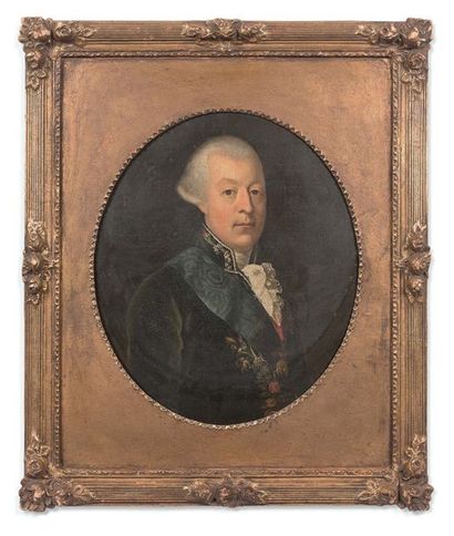 École Française vers 1790 « Portrait de Louis...