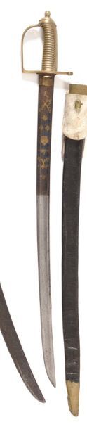 Sabre d’officier d’infanterie type briquet...