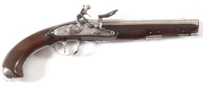 Belle paire de pistolets à silex d’officier....
