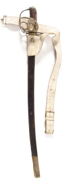 Sabre d’officier d’infanterie dit petit Montmorency....