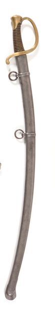 Sabre de canonnier monté modèle 1829. Poignée...
