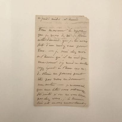 ROHAN-ROCHEFORT (Charlotte de). Lettre autographe...
