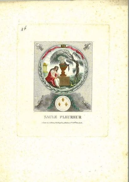 Ensemble de sept gravures françaises et étrangères...
