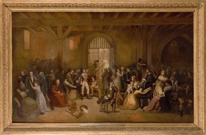 Ecole française du XIXe siècle. Charles louis...