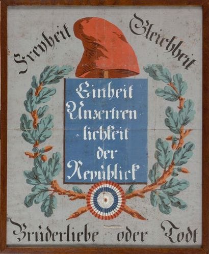 REPUBLIQUE DE MAYENCE (1793) « Freiheit,...