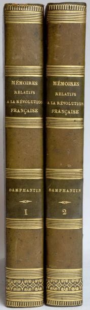 DAMPMARTIN (Anne-Henri Cabet de). Mémoires...