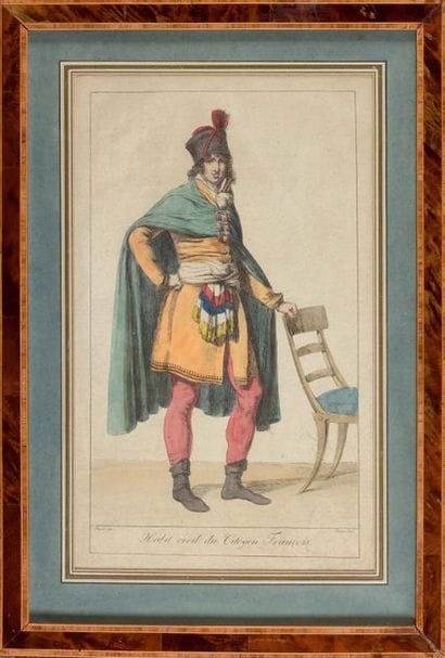 DAVID (d’après). « Habit civil du citoyen...
