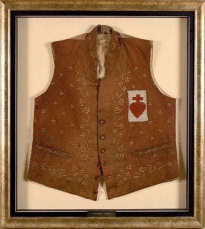 « Vendée 1793 ». Emouvant gilet de chouans,...