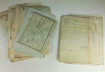 CONSULATE AND EMPIRE. - Set of about 125...