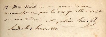 NAPOLÉON III (Louis-Napoléon Bonaparte, future)....