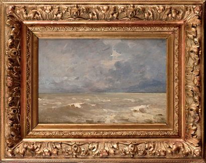 Léon Germain PELOUSE (1838-1891) Bord de...