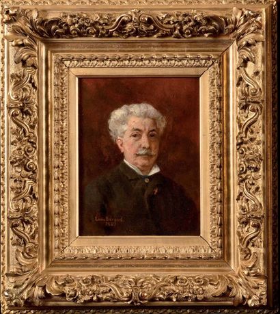 Louis BÉROUD (1852-1930) Autoportrait présumé...