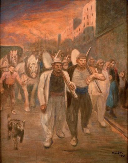 Théophile Alexandre STEINLEN (1859 - 1923)...