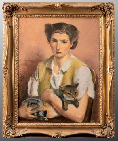 Henri HAYDEN ( 1883 - 1970) Josette et son...