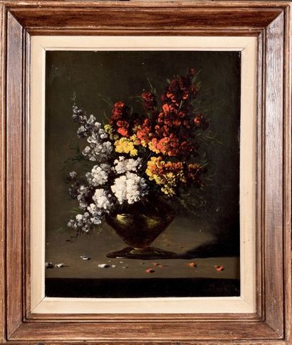 Germain RIBOT (1889-1973) Nature morte au...