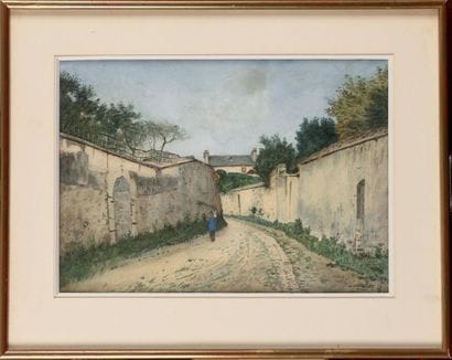 Alphonse Alexis MORLOT (1838-1918) Ruelle...