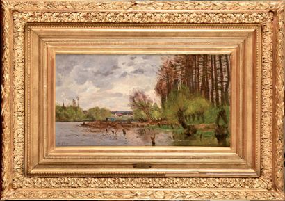 Hippolyte Camille DELPY (1842-1910) Paysage...