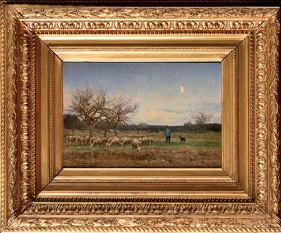 Jean Ferdinand CHAIGNEAU (1830-1906) Berger...