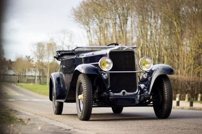 c1930 FIAT 514 Spider
Serial number 00222642

Same...