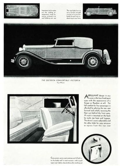 1931 PACKARD 840 Custom Eight Convertible
Body:...