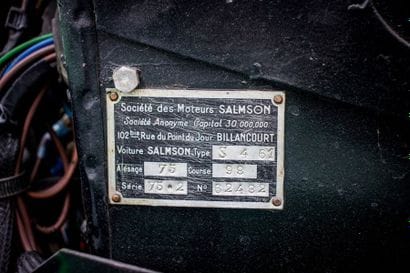 1950 SALMSON S4-61
Serial number 62482

Interesting...