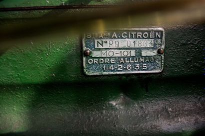 1949 CITROËN Traction 15/6
Serial number...