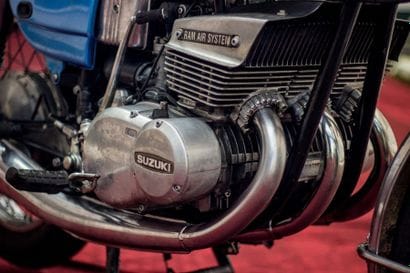 1974 SUZUKI GT 380
Serial number 55657 

Delivered...