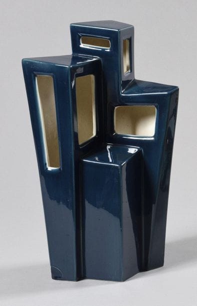 WORK ENGLISH HOLKHAM England Night blue enamelled...