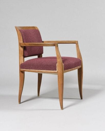 ALFRED PORTENEUVE (1896-1949) Moulded natural...