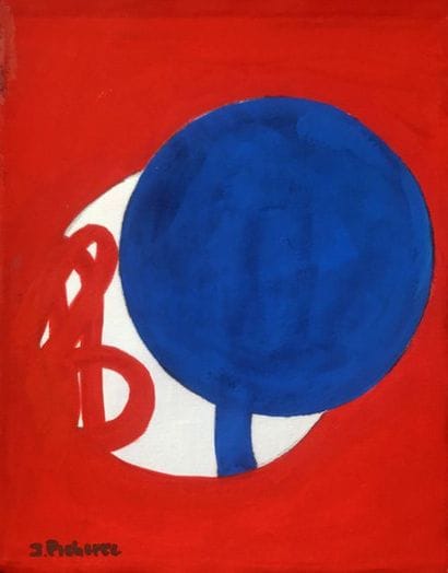 JAMES PICHETTE (1920-1996) Sans titre Gouache...