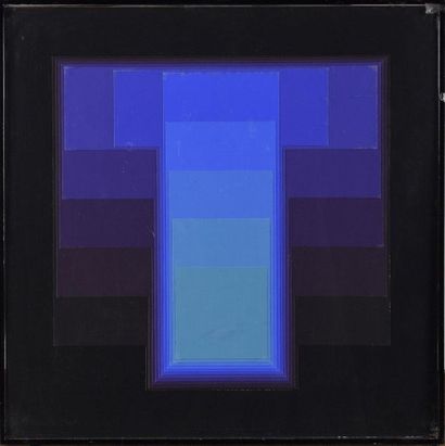 KARL GERSTNER (1930-2017) Composition géométrique...
